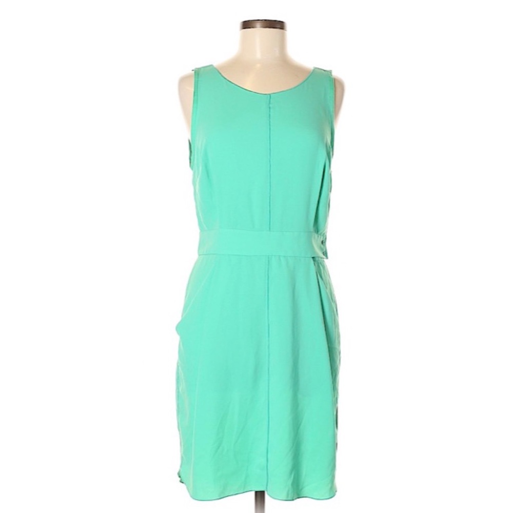 Wilfred Mint Green Backless Sheath Dress